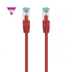 Cable de Red RJ45 SFTP Nanocable 10.20.1701-R Cat.7/ 1m/ Rojo - Imagen 1