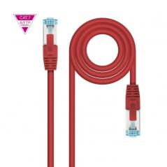 Cable de Red RJ45 SFTP Nanocable 10.20.1701-R Cat.7/ 1m/ Rojo
