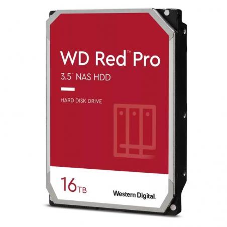 Disco Duro Western Digital WD Red Pro NAS 16TB/ 3.5'/ SATA III/ 512MB - Imagen 1