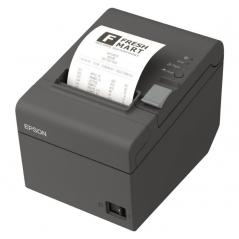 Impresora de Tickets Epson TM-T20III/ Térmica/ Ancho papel 80mm/ USB-RS232/ Negra