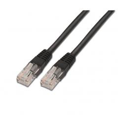 Cable de Red RJ45 UTP Aisens A133-0204 Cat.5e/ 2m/ Negro