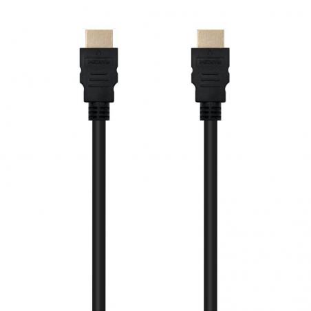 Cable HDMI 1.4 Nanocable 10.15.1700/ HDMI Macho - HDMI Macho/ 1m/ Negro