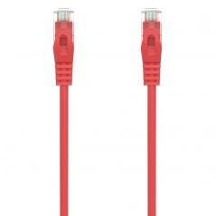 Cable de Red RJ45 AWG24 UTP Aisens A145-0557 Cat.6A/ LSZH/ 30cm/ Rojo