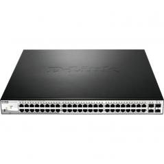 Conmutador Ethernet D-Link DGS-1210-52MP 52 Puertos/ RJ-45 10/100/1000 PoE/ SFP