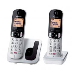 Teléfono Inalámbrico Panasonic KX-TGC252SPS/ Pack DUO/ Plata