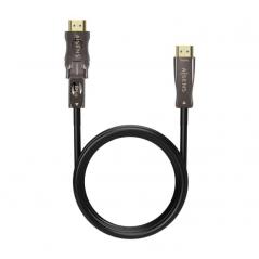 Cable HDMI 2.1 AOC 8K Desmontable Aisens A153-0646/ HDMI Macho / D Macho - HDMI Macho/ 30m/ Negro