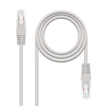 Cable de Red RJ45 UTP Nanocable 10.20.0403 Cat.6/ 3m/ Gris