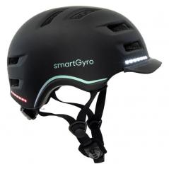 Casco para Adulto SmartGyro Helmet Pro/ Tamaño M/ Negro