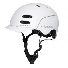 Casco para Adulto SmartGyro Helmet/ Tamaño L/ Blanco