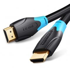 Cable HDMI 2.0 4K Vention AACBE/ HDMI Macho - HDMI Macho/ 0.75m/ Negro