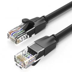 Cable de Red RJ45 UTP Vention IBEBI Cat.6a/ 3m/ Negro