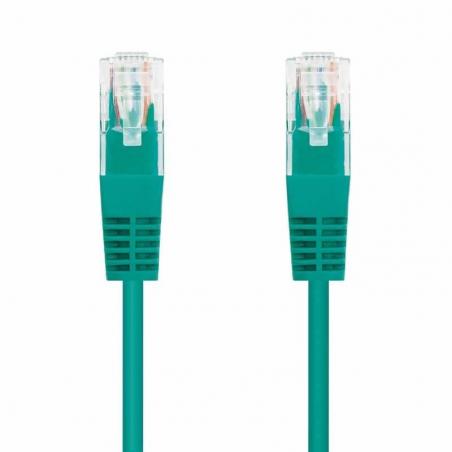 Cable de Red RJ45 UTP Nanocable 10.20.0401-GR Cat.6/ 1m/ Verde
