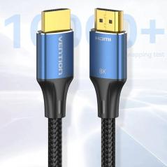 Cable HDMI 2.1 8K Vention ALGLJ/ HDMI Macho - HDMI Macho/ 5m/ Azul