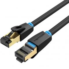 Cable de Red RJ45 SFTP Vention IKABF Cat.8/ 1m/ Negro