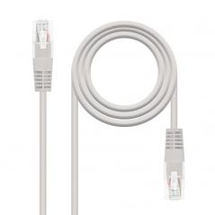 Cable de Red RJ45 UTP Nanocable 10.20.0101 Cat.5e/ 1m/ Gris