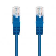 Cable de Red RJ45 UTP Nanocable 10.20.0101-BL Cat.5e/ 1m/ Azul
