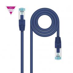 Cable de Red RJ45 SFTP Nanocable 10.20.1701-BL Cat.7/ 1m/ Azul