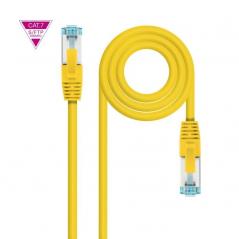 Cable de Red RJ45 SFTP Nanocable 10.20.1701-Y Cat.7/ 1m/ Amarillo