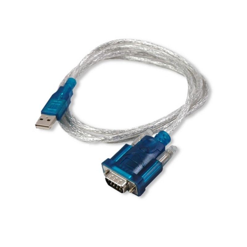 Cable USB 2.0 3GO C102/ USB Macho - RS232 Macho/ 50cm/ Negro