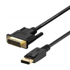 Cable Displayport Aisens A125-0366/ Displayport Macho - DVI Macho/ 2m/ Negro