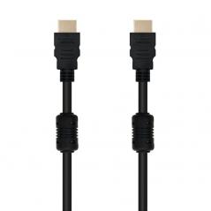 Cable HDMI 1.4 Nanocable 10.15.1802/ HDMI Macho - HDMI Macho/ 1.8m/ Negro