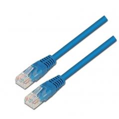 Cable de Red RJ45 UTP Aisens A133-0191 Cat.5e/ 1m/ Azul