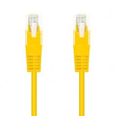 Cable de Red RJ45 UTP Nanocable 10.20.0400-L25-Y Cat.6/ 25cm/ Amarillo