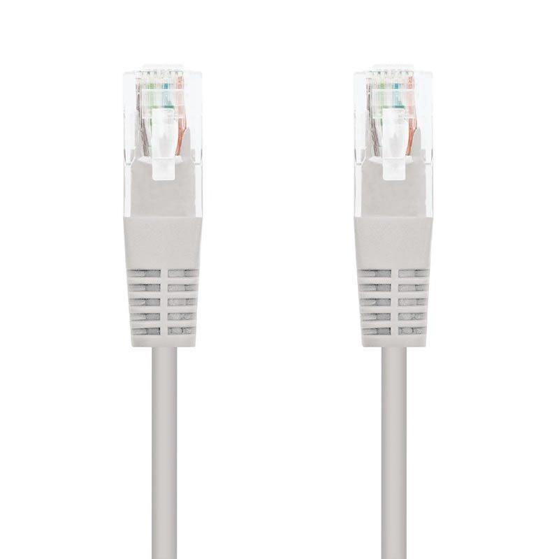 Cable de Red RJ45 UTP Nanocable 10.20.1303 Cat.6/ 3m/ Gris