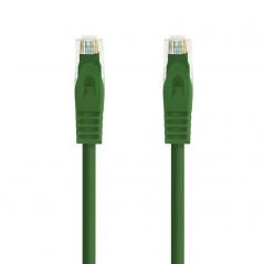 Cable de Red RJ45 UTP Nanocable 10.20.1800-L25-GR Cat.6A/ LSZH/ 25cm/ Verde