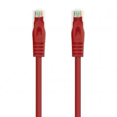 Cable de Red RJ45 UTP Nanocable 10.20.1800-L25-R Cat.6A/ LSZH/ 25cm/ Rojo