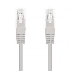 Cable de Red RJ45 UTP Nanocable 10.20.0103 Cat.5e/ 3m/ Gris
