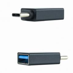 Adaptador USB 3.1 Nanocable 10.02.0010/ USB Hembra - USB-C Macho