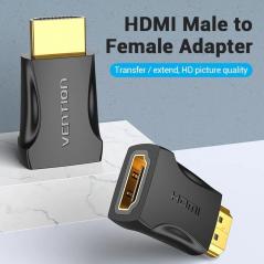 Adaptador HDMI 4K Vention AIMB0/ HDMI Macho a HDMI Hembra