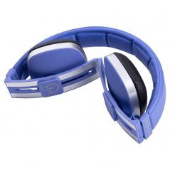 Auriculares Hiditec Wave WHP010003/ con Micrófono/ Jack 3.5/ Azules