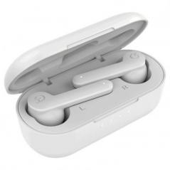 Auriculares Bluetooth Hiditec Vesta con estuche de carga/ Autonomía 8h/ Blancos