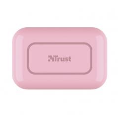 Auriculares Bluetooth Trust Primo Touch con estuche de carga/ Autonomía 4h/ Rosas