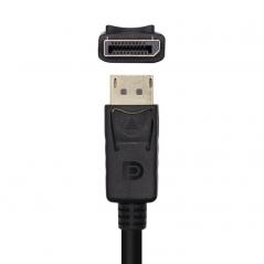 Cable Conversor Aisens A125-0459/ Displayport Macho - HDMI Macho/ 1m/ Negro