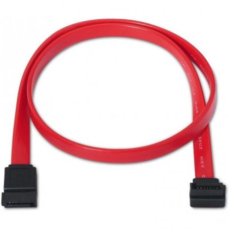 Cable SATA Aisens A130-0155/ SATA Macho - SATA Macho/ 0.5m/ Rojo