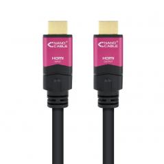 Cable HDMI Nanocable 10.15.3730/ HDMI Macho - HDMI Macho/ 30m/ Negro