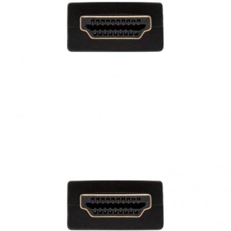 Cable HDMI 1.4 Nanocable 10.15.1810/ HDMI Macho - HDMI Macho/ 10m/ Negro