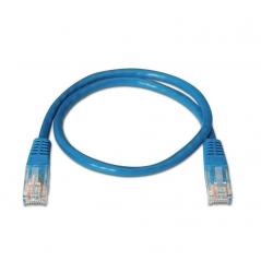 Cable de Red RJ45 UTP Aisens A135-0241 Cat.6/ 0.5m/ Azul