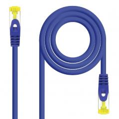 Cable de Red RJ45 SFTP Nanocable 10.20.1900-L25-BL Cat.6A/ LSZH/ 25cm/ Azul