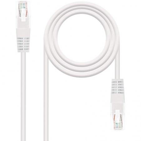 Cable de Red RJ45 UTP Nanocable 10.20.0110 Cat.5/ 10m/ Gris