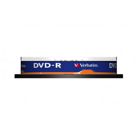 DVD-R Verbatim Advanced AZO 16X/ Tarrina-10uds