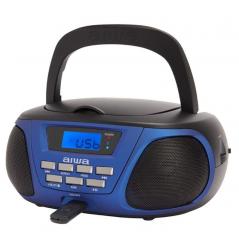 Radio CD Aiwa BBTU-300BL/ 5W/ Azul