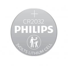 Pack de 6 Pilas de Botón Philips CR2032/ 3V