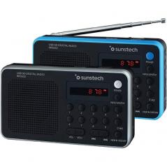 Radio Portátil Sunstech RPD32SL/ Plata