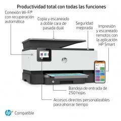Multifunción HP Officejet Pro 9010e WiFi/ Fax/ Dúplex/ Blanca