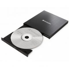 Grabadora Externa CD/DVD Verbartim 43886 con conexión USB-C