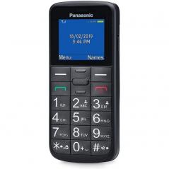 Teléfono Móvil Panasonic KX-TU110EXB para Personas Mayores/ Negro